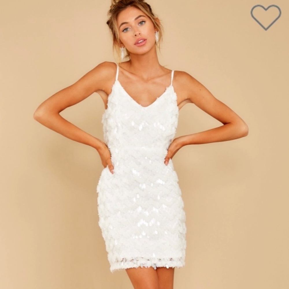 Anything for love white dress